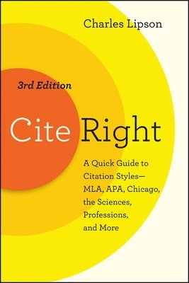 Cite Right, Third Edition 1