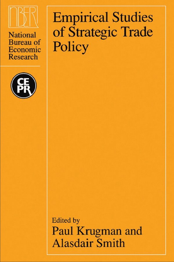 Empirical Studies of Strategic Trade Policy 1