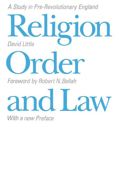 David Little - Religion, Order, and Law, Häftad