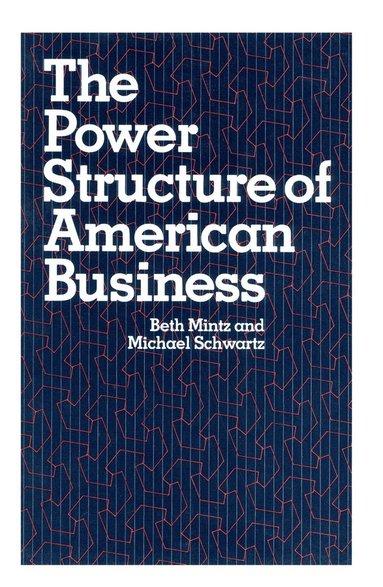 Beth A. Mintz, Michael Schwartz - Power Structure of American Business, Häftad