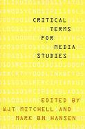 bokomslag Critical Terms for Media Studies
