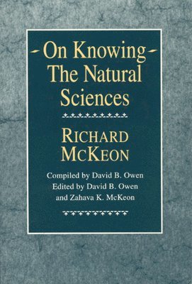 On Knowing--The Natural Sciences 1