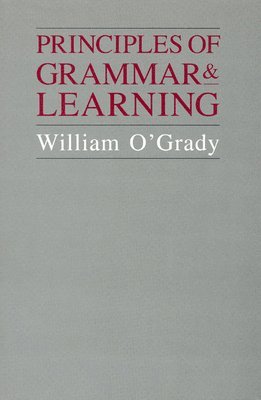 Principles of Grammar and Learning 1