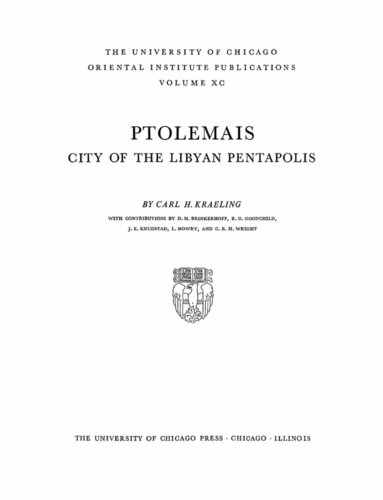 Carl H. Kraeling - Ptolemais, Inbunden