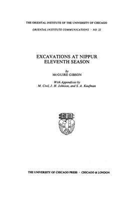 bokomslag Excavations at Nippur