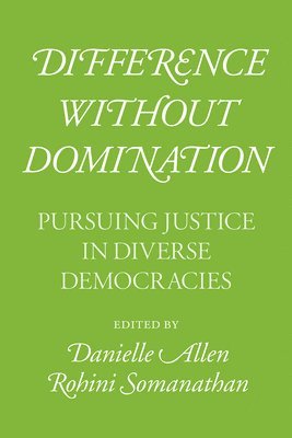 Danielle Allen, Rohini Somanathan - Difference Without Domination, Häftad