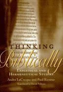 bokomslag Thinking Biblically