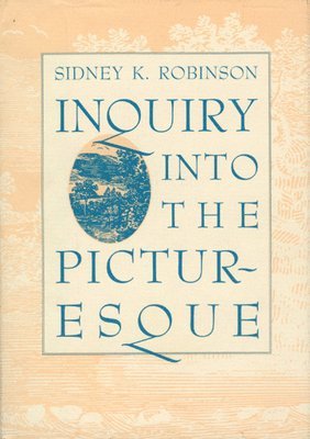 Inquiry into the Picturesque 1