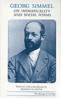Georg Simmel, Donald N. Levine - Georg Simmel on Individuality and Social Forms, Häftad