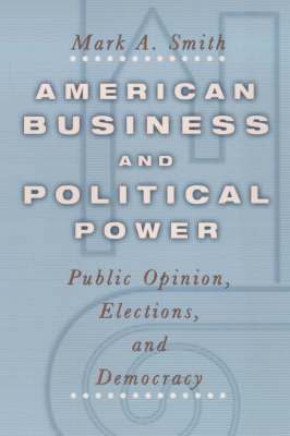 bokomslag American Business and Political Power
