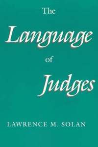 bokomslag The Language of Judges