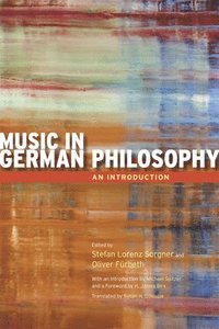 bokomslag Music in German Philosophy