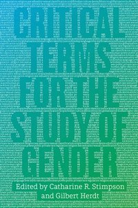 bokomslag Critical Terms for the Study of Gender