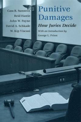 Cass R. Sunstein, Reid Hastie, John W. Payne, David A. Schkade, W. Kip Viscusi - Punitive Damages, Inbunden