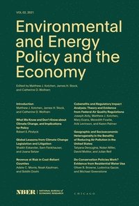 bokomslag Environmental and Energy Policy and the Economy: Volume 2