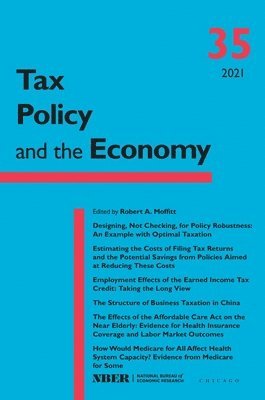 Robert A. Moffitt - Tax Policy and the Economy, Volume 35, Häftad