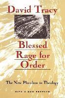 bokomslag Blessed Rage for Order  The New Pluralism in Theology