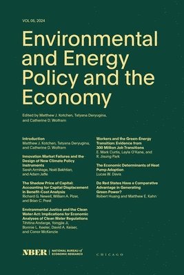 bokomslag Environmental and Energy Policy and the Economy