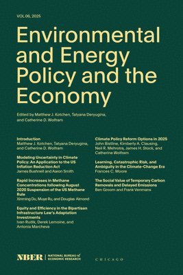 Matthew J. Kotchen, Tatyana Deryugina, Catherine D. Wolfram - Environmental and Energy Policy and the Economy, Häftad