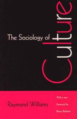 The Sociology of Culture 1