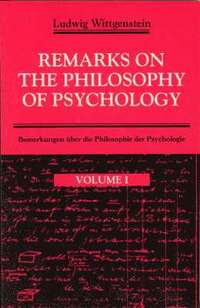 bokomslag Remarks on the Philosophy of Psychology