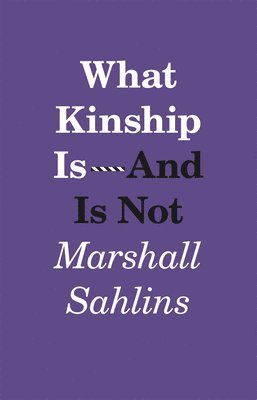 Marshall Sahlins - What Kinship Is-And Is Not, Inbunden