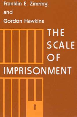 bokomslag The Scale of Imprisonment