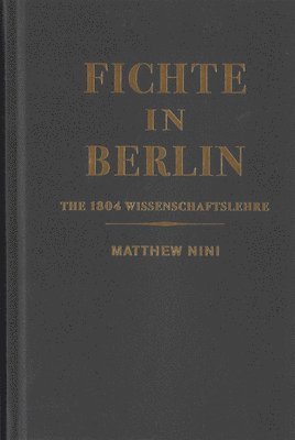 Matthew Nini - Fichte in Berlin, Inbunden