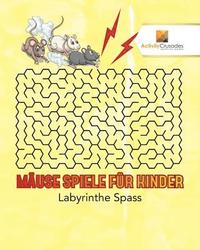 bokomslag Mäuse Spiele Für Kinder