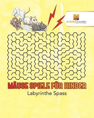bokomslag Mäuse Spiele Für Kinder