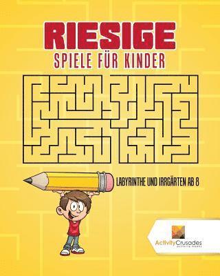 bokomslag Riesige Spiele Fr Kinder