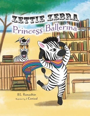 bokomslag Zettie Zebra Princess Ballerina