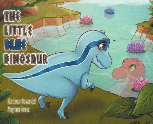 Kardason Rawandzi - Little Blue Dinosaur, Inbunden