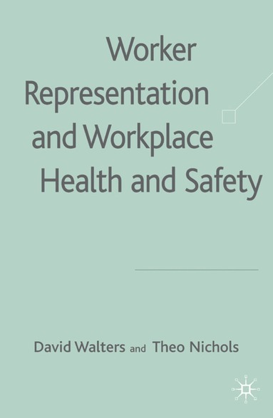 bokomslag Worker Representation and Workplace Health and Safety