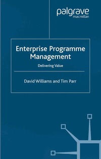 bokomslag Enterprise Programme Management