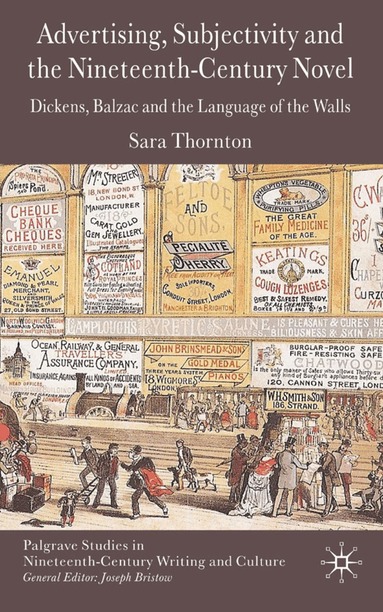 S. Thornton - Advertising, Subjectivity and the Nineteenth-Century Novel, Inbunden