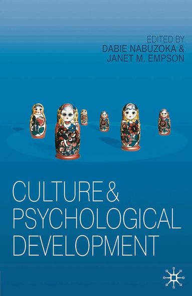 Dabie Nabuzoka, Janet Empson - Culture and Psychological Development, Häftad