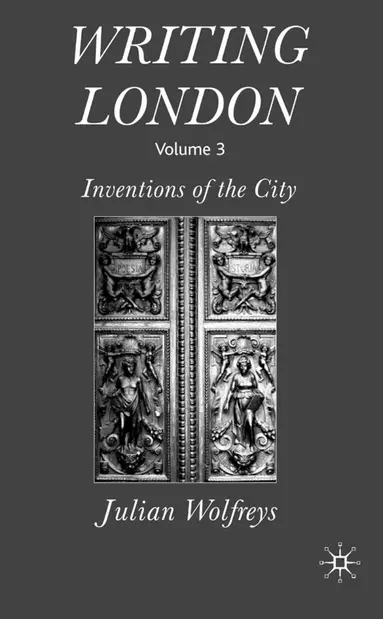 J. Wolfreys - Writing London, Inbunden