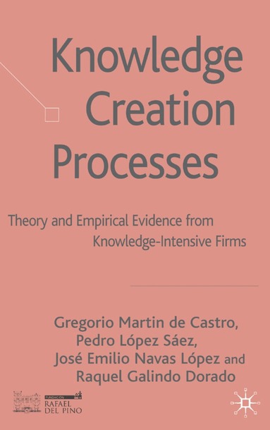 Gregorio Martin de Castro, Pedro Lopez Saez, Jose Emilio Navas Lopez, Raquel Galindo Dorado, Kenneth A. Loparo, Gregorio Martin De Castro, Kenneth A Loparo - Knowledge Creation Processes, Inbunden