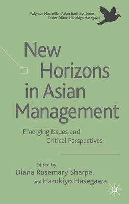 G. Hook, H. Hasegawa, Diana Rosemary Sharpe, Harukiyo Hasegawa - New Horizons in Asian Management, Inbunden