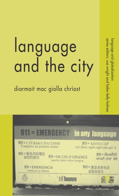 bokomslag Language and the City