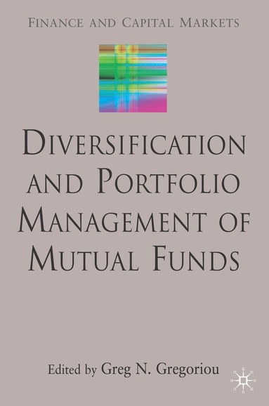 bokomslag Diversification and Portfolio Management of Mutual Funds