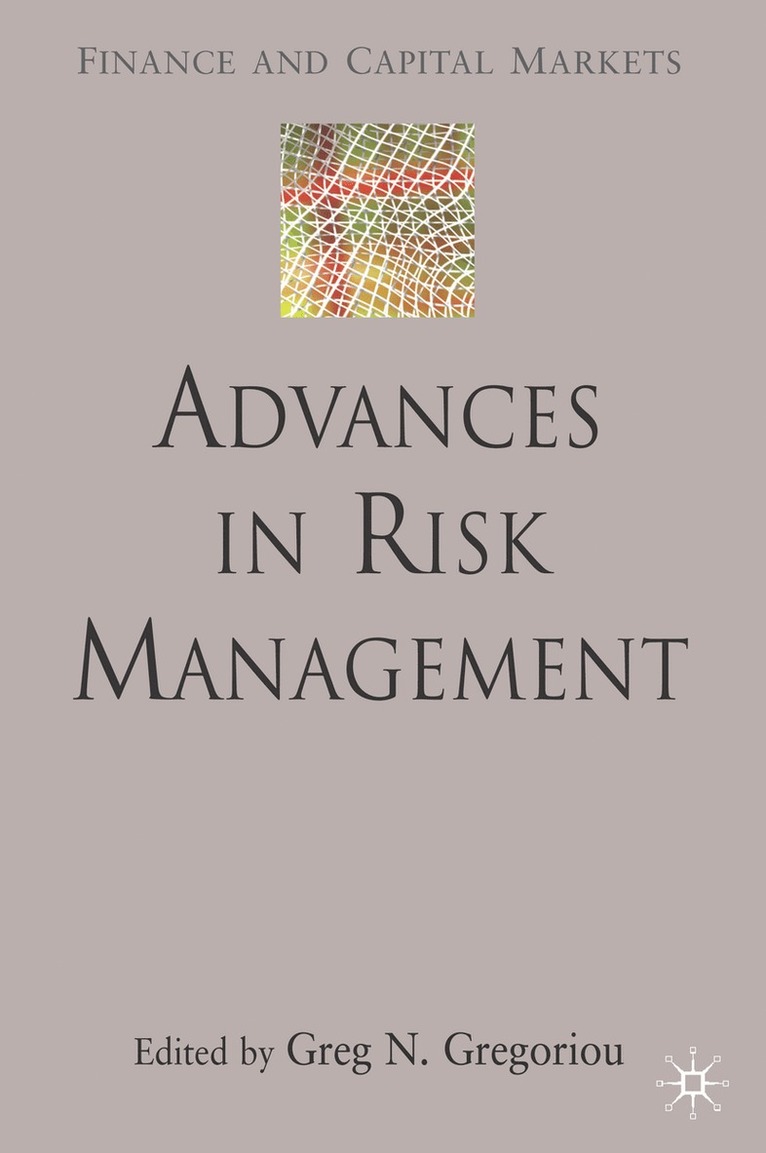 Advances in Risk Management 1