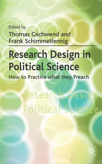 bokomslag Research Design in Political Science