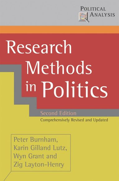 Wyn Grant - Research Methods in Politics, Inbunden