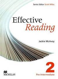 bokomslag Effective Reading Pre Intermediate Student's Book