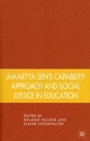 bokomslag Amartya Sen's Capability Approach and Social Justice in Education