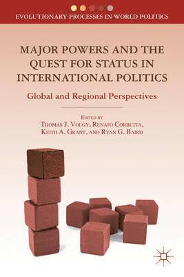 bokomslag Major Powers and the Quest for Status in International Politics