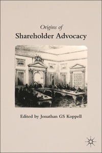 bokomslag Origins of Shareholder Advocacy