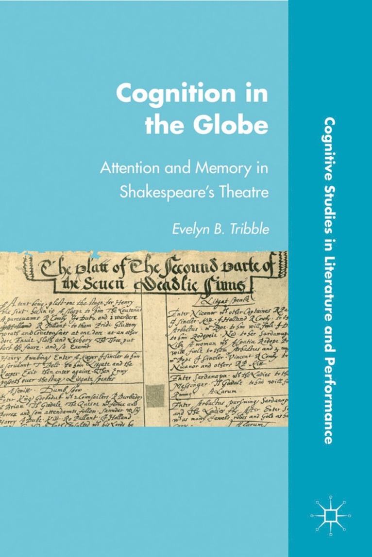E. Tribble, Prof Tribble, Evelyn B. - Cognition in the Globe, Inbunden